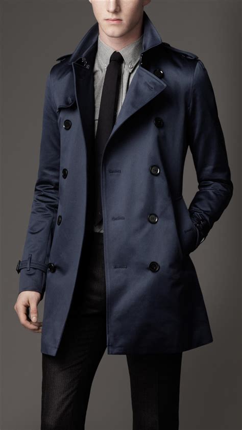 blueberry burberry coat men|burberry denim jacket men's.